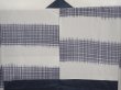 Photo4: 6723T03z490 Vintage Japanese Kimono Silk Men's OSHIMA HAORI  Blue-Gray (4)