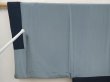 Photo6: 6723T08z590 Vintage Japanese Kimono Silk Men's HAORI Plain Dark navy (6)