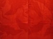 Photo3: 6724T03z370 Vintage Japanese Kimono Silk JUBAN Flying crane Red (3)