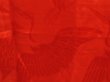 Photo4: 6724T03z370 Vintage Japanese Kimono Silk JUBAN Flying crane Red (4)