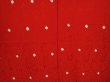 Photo3: 6724T04z520 Vintage Japanese Kimono Silk JUBAN Chrysanthemum Red (3)