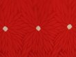 Photo4: 6724T04z520 Vintage Japanese Kimono Silk JUBAN Chrysanthemum Red (4)