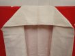 Photo5: 6724T04z520 Vintage Japanese Kimono Silk JUBAN Chrysanthemum Red (5)
