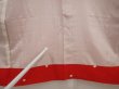 Photo8: 6724T04z520 Vintage Japanese Kimono Silk JUBAN Chrysanthemum Red (8)