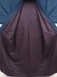 Photo7: 6724T05z890 Vintage Japanese Kimono Silk Men's  Plain Navy (7)