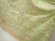 Photo4: 6724T13z930 Vintage Japanese Kimono Silk FURISODE Paulownia Light green (4)