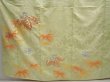Photo5: 6724T13z930 Vintage Japanese Kimono Silk FURISODE Paulownia Light green (5)
