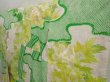 Photo2: 6724T14z1140 Vintage Japanese Kimono Silk FURISODE Peony Off-white (2)