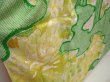 Photo3: 6724T14z1140 Vintage Japanese Kimono Silk FURISODE Peony Off-white (3)