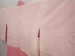 Photo7: 6817T05z400 Vintage Japanese Kimono Silk SHIBORI HAORI  Pink (7)