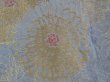 Photo4: 6817T08z640 Vintage Japanese Kimono Silk HAORI Chrysanthemum Light blue (4)