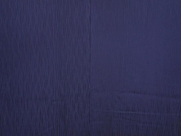 Photo3: 6817T09z460 Vintage Japanese Kimono Silk HAORI  Dark navy (3)