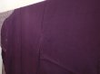 Photo2: 6817T12z670 Vintage Japanese Kimono Silk TSUKESAGE  Dull grape (2)