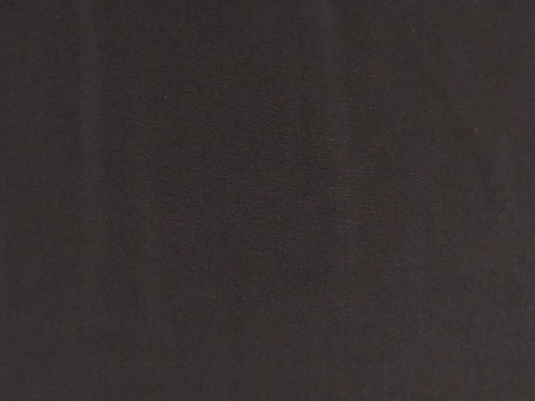 Photo4: 6817T13z600 Vintage Japanese Kimono Silk Men's  Plain Black (4)
