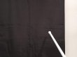 Photo7: 6817T13z600 Vintage Japanese Kimono Silk Men's  Plain Black (7)