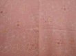 Photo3: 6826T02z550 Vintage Japanese Kimono Silk HAORI Flower Rosy brown (3)