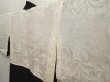 Photo7: 6826T09z500 Vintage Japanese Kimono Silk HAORI Leaf Black (7)