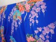 Photo2: 6826T13z1630  Japanese Kimono Synthetic KAKESHITA FURISODE Pheasant Blue (2)