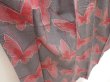 Photo3: 6827T05z690 Vintage Japanese Kimono Silk TSUMUGI Butterfly Gray (3)