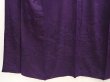 Photo4: 6827T07z540 Vintage Japanese Kimono Silk IROMUJI Cloud Dark purple (4)