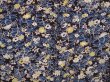 Photo3: 6827T10z640 Vintage Japanese Kimono Silk HAORI Flowers Dark purple (3)