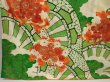 Photo6: 6827T12z1130 Vintage Japanese Kimono Silk FURISODE Chrysanthemum Green (6)