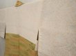 Photo7: 6901T01z620 Vintage Japanese Kimono Silk HAORI Flower Yellow ochre (7)