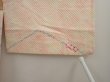 Photo6: 6901T02z420 Vintage Japanese Kimono Silk SHIBORI HAORI  Light peach (6)