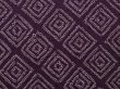 Photo4: 6901T04z450 Vintage Japanese Kimono Silk SHIBORI HAORI  Purple (4)