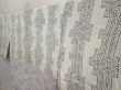 Photo7: 6901T06z440 Vintage Japanese Kimono Silk SHIBORI HAORI Plum blossom Lavender (7)