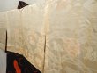 Photo7: 6901T07z550 Vintage Japanese Kimono Silk HAORI Yukiwa Black (7)