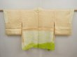Photo6: 6901T11z500 Vintage Japanese Kimono Silk HAORI Rose Light cream (6)