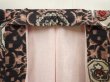 Photo8: 6901T12z650 Vintage Japanese Kimono Silk MEISEN KOMON  Black (8)
