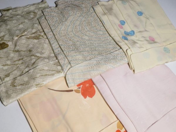 Photo2: SUHG02z14  Japanese Kimono Silk SHIBORI HAORI 25pcs FREE SHIPPING (2)