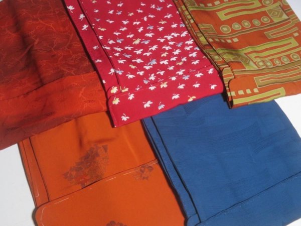 Photo5: SUHG02z14  Japanese Kimono Silk SHIBORI HAORI 25pcs FREE SHIPPING (5)