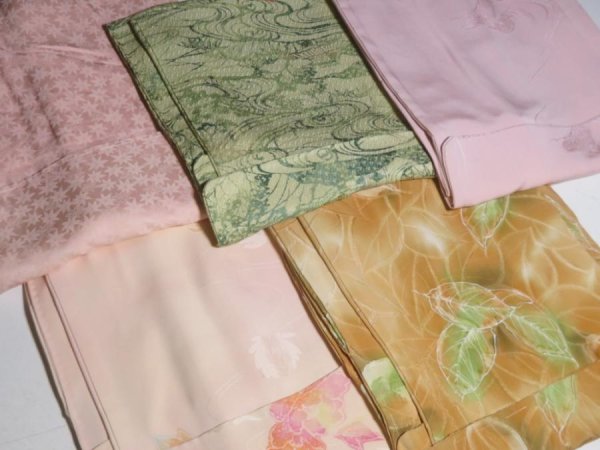 Photo2: SUHG03z14  Japanese Kimono Silk SHIBORI HAORI 25pcs FREE SHIPPING (2)