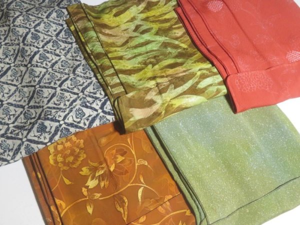 Photo3: SUHG04z14  Japanese Kimono Silk SHIBORI HAORI 25pcs FREE SHIPPING (3)