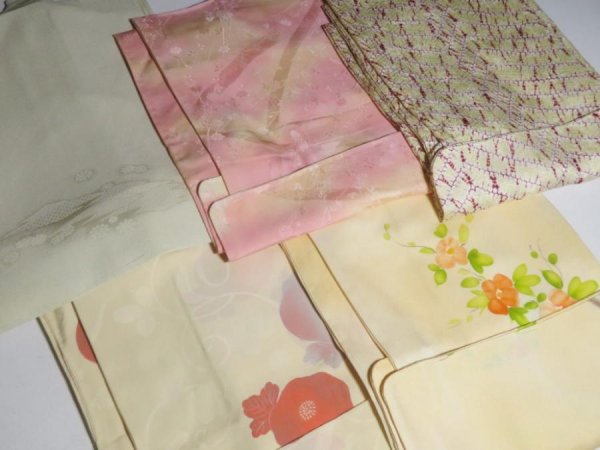 Photo2: SUHG05z14  Japanese Kimono Silk SHIBORI HAORI 25pcs FREE SHIPPING (2)