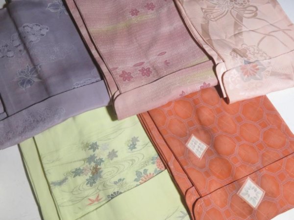 Photo4: SUHG05z14  Japanese Kimono Silk SHIBORI HAORI 25pcs FREE SHIPPING (4)