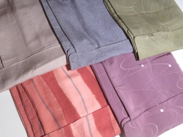 Photo5: SUHG05z14  Japanese Kimono Silk SHIBORI HAORI 25pcs FREE SHIPPING (5)