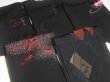 Photo4: SUSG01z14  Japanese Kimono Silk BLACK HAORI 25pcs FREE SHIPPING (4)