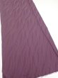 Photo2: 4K03z70  Japanese Kimono Silk  FABRIC  Dull purple 53.1x14.4 (2)