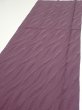 Photo3: 4K03z70  Japanese Kimono Silk  FABRIC  Dull purple 53.1x14.4 (3)