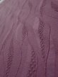Photo4: 4K04z70  Japanese Kimono Silk  FABRIC  Dull purple 53.1x14.4 (4)