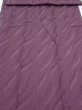 Photo2: 4K07z110  Japanese Kimono Silk  FABRIC  Dull purple 86.2x14.4 (2)