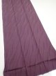 Photo3: 4K07z110  Japanese Kimono Silk  FABRIC  Dull purple 86.2x14.4 (3)