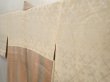 Photo7: 6903T01z610 Vintage Japanese Kimono Silk HAORI  Light brown (7)