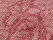 Photo4: 6903T06z460 Vintage Japanese Kimono Silk SHIBORI HAORI Flower Coral pink (4)