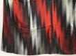 Photo4: 6903T14z800 Vintage Japanese Kimono Silk OMESHI Kasuri Black (4)
