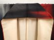 Photo7: 6903T14z800 Vintage Japanese Kimono Silk OMESHI Kasuri Black (7)